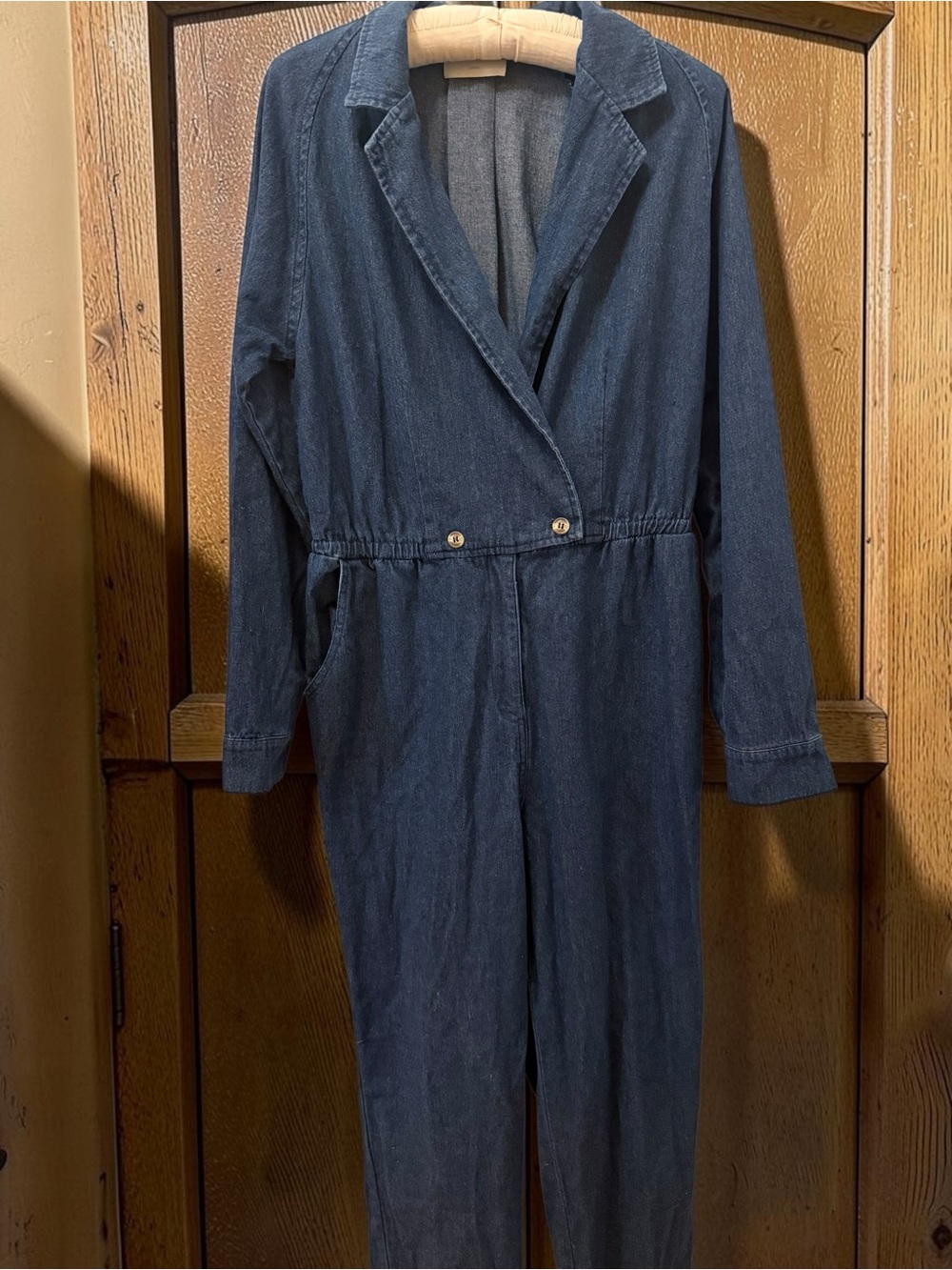 Good American Denim Jumpsuit